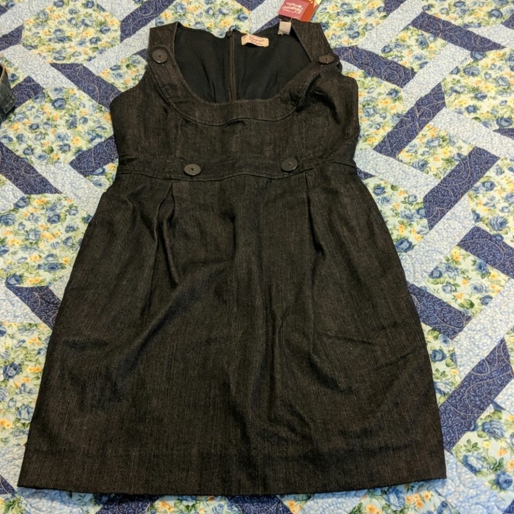 Jean jumper dress